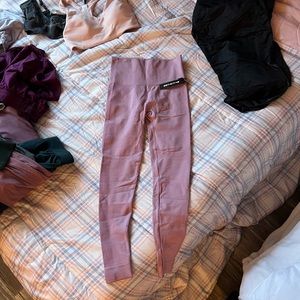 Set active pink leggings xs/s